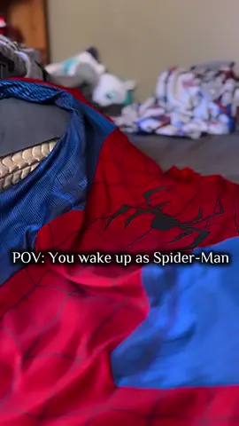 Oh to be Spider-Man for just one day  #spiderman #peterparker #aesthetic #spookyseason #fyp 