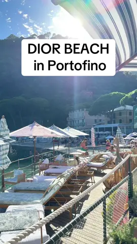 Would you go? #dior #diorbeach #portofino #portofinoitaly #paraggi #beachclub #portofinobeach #italy #travel #luxurytravel #traveltiktok #luxury 