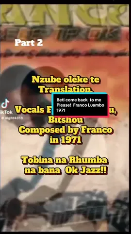 Night4318 Day 4: Franco Luambo 36th anniversary                                                    #night4318#francoluambomakiadi #rhumbalovers #kenyantiktok🇰🇪 #congolaise🇨🇩🇨🇬 