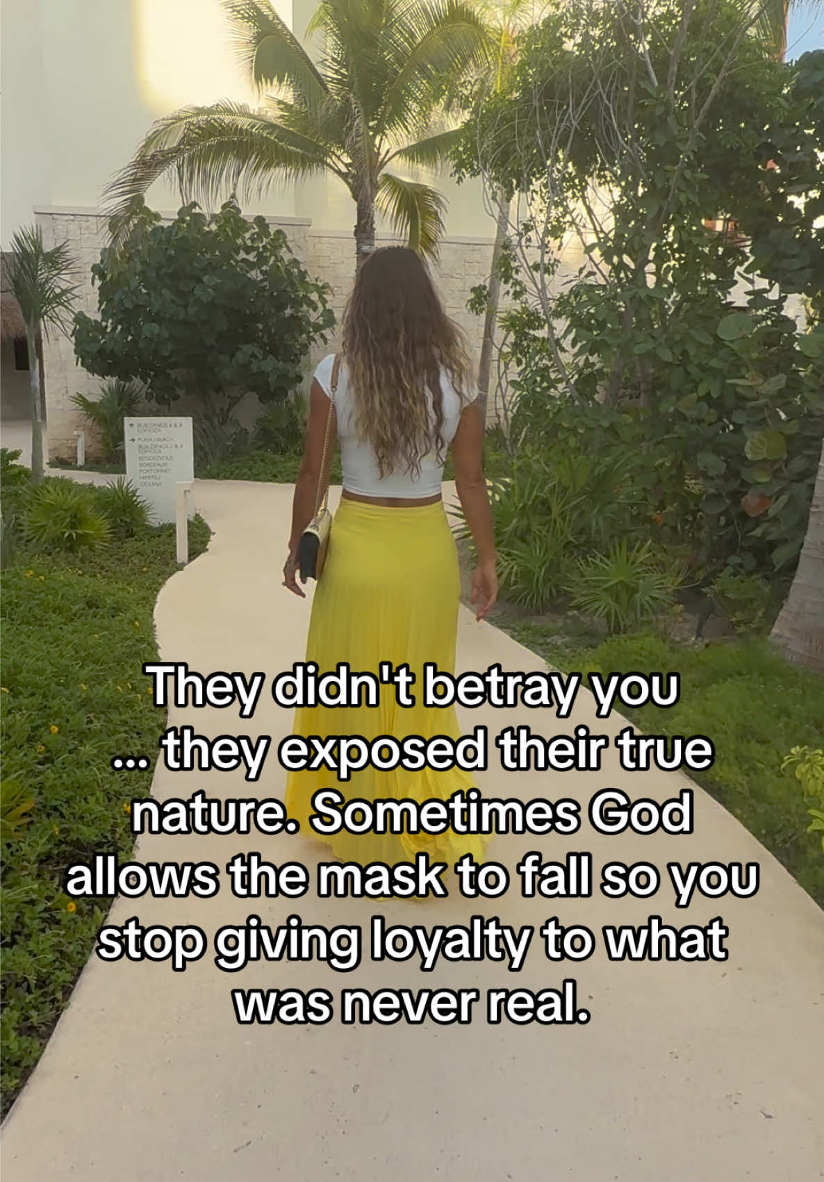 When they show you who they are … BELIEVE THEM the first time. 