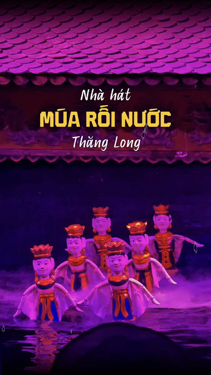 Múa rối nước - Hồn quê đất Việt #muaroinuoc #hanoi #vietnam #fyp #xh 