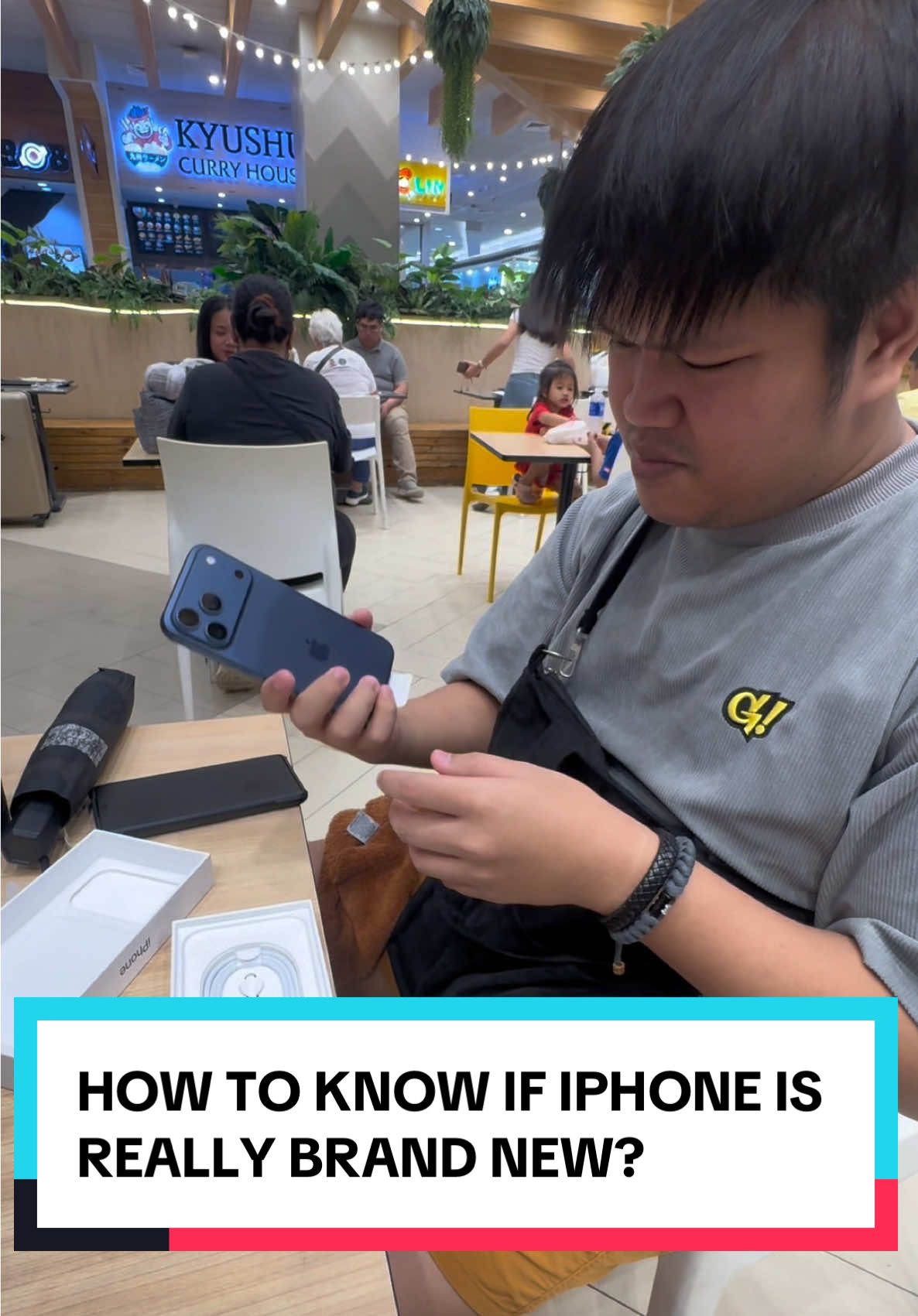 how to know if my iphone is really brand new??? #iphonetips #iphone17promax #klairtech 
