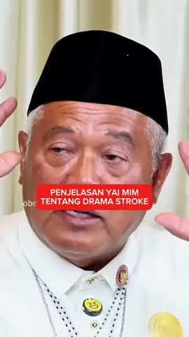 Penjelasan Yai Mim tentang drama stroke  |sc: Yt Uya Kuya| #yaimim #penjelasan #drama #stroke #yono 