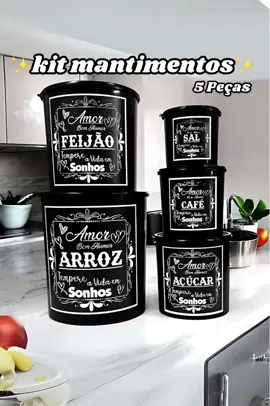 ✨KIT MANTIMENTOS✨.                 #shopee #fyp #cozinha #potes 