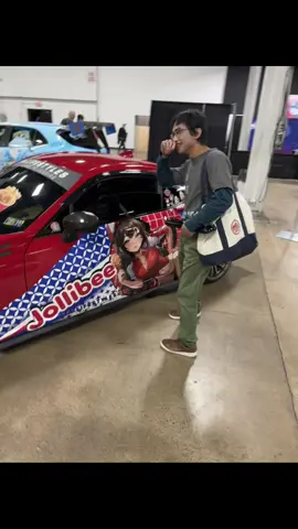 found my dream car at a con #filipino #waifu #anime #jollibee #asian 