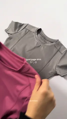 soferr ganda & v affordable 😩💗 #workoutshirt #yogashirt #drifit #gymtop #runningtop 