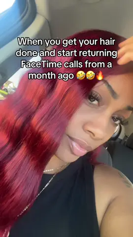 Anywaysssss. Somebody call my phone 🤣🤣🤣🤗 #fyp #foryou #red #hair 