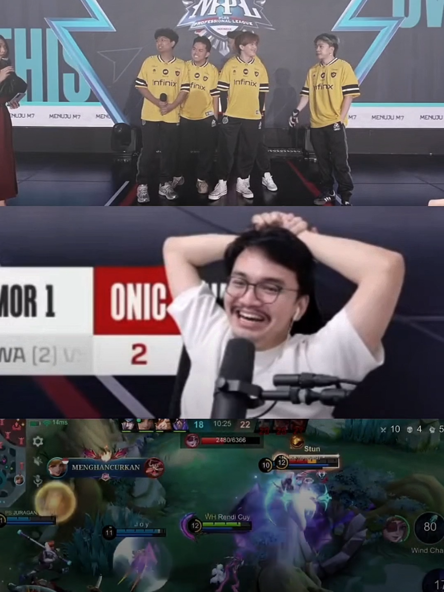 Si No 7 Tergoreng🤣 Reaksi Mas Ade Interview Onic Kairi Sanz Kiboy Skylar Soal No7 di MPL #onicskylar #planofpublisher #mlbbcreatorbase #NEXTJagoanMabar #MLBBNEXT2025 