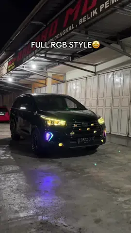 DONE✅INNOVA VENTURER 2022 -Custom double projector L series -instal foglamp projector 3warna  -instal mini projie 3 set -instal Sein RGB style -Custom RGB style All in -wirring set  #innovareborn #customlampuinnova #sondelmotorjkt #fyp 