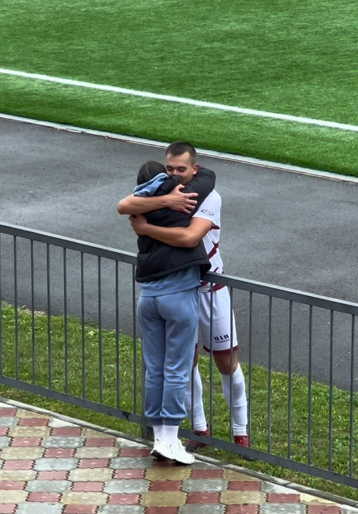 biggest fan🙌🏻❤️⚽️ #couplegoals#football#match#player#Love