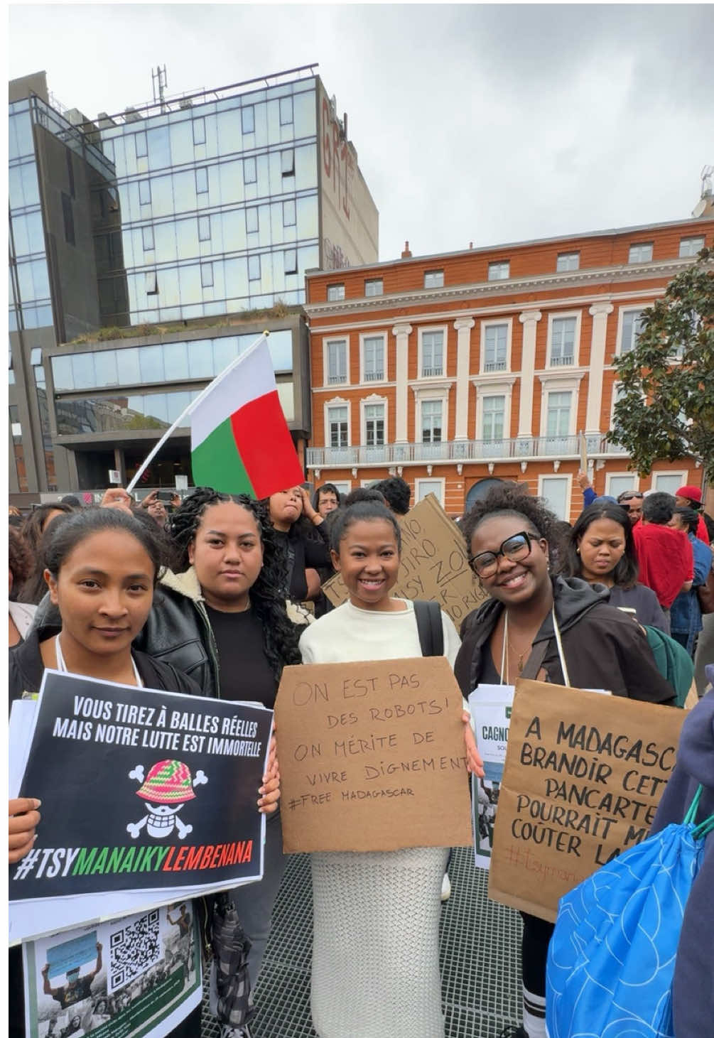 Mada, Toulouse est avec toi ✊🏽🇲🇬 #freemadagascar✊🇲🇬 #gen_z #diasporatoulouse 