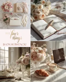 ✨ It finally happened, darlings! I just published my very first Substack article — my official introduction, my brand, my world. If you’ve ever wanted to know who’s really behind The Finer Things, what I’m working on, and where this journey is heading — this is where our conversation truly begins.  On Substack, we’re building an archive of refinement: essays, checklists, booklets, dinner party guides, food & wine pairings, and all the elegant details social media tends to forget. ✨ Everyone who subscribes (even for free!) will receive my “How to Organize a Dinner Party” booklet directly in their inbox as a little thank you gift. 💌 And for paid subscribers — starting November 1st, you’ll receive my exclusive Christmas entertaining & décor book, plus early access to other upcoming releases (yes, including The Finer Code 👀), and so many other privileges to enjoy. But, for now, come have a look. I am sure you’ll love it. E per gli amici italiani, c’è The Finer Things Italian Edition, dove potrete trovare i miei contenuti in Italiano.  So if you’re ready to join this next chapter of elegance and substance — comment SUBSTACK below and I’ll send you the link directly. 🥂 Because videos may vanish — but refinement deserves an archive. #TheFinerThings #SubstackLaunch #TheFinerCode #etiquette #etiquettetips 