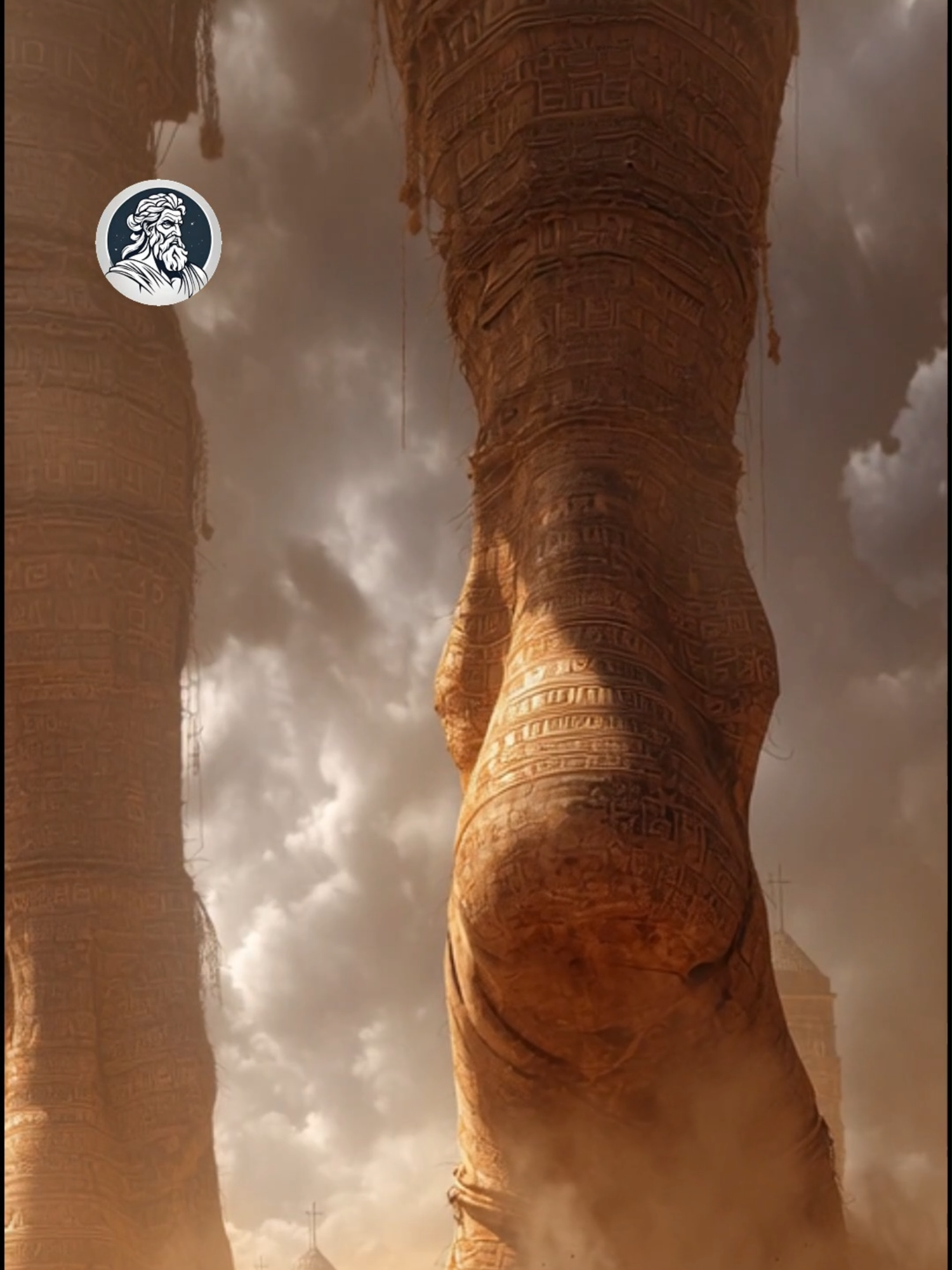 HOW THE PYRAMIDS WERE MADE #cadamitologia #fyp #giants #desert #ai #egypt #pyramids #alien