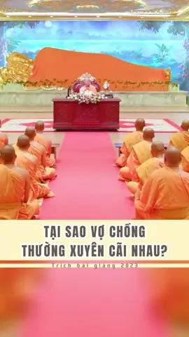 Tại sao vợ chồng thường xuyên cãi nhau @CHIA SẺ PHẬT PHÁP 