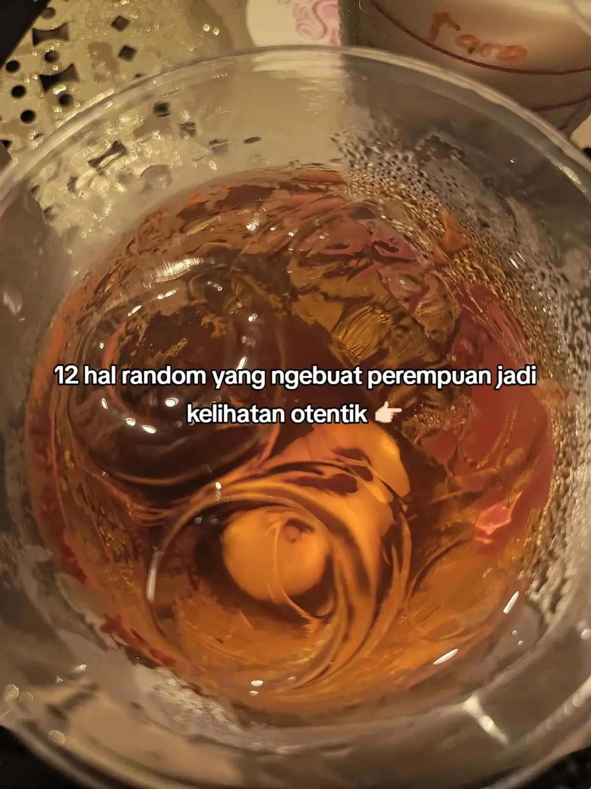 Itu nunjukin kamu punya pikiran sendiri, nggak sekadar jadi 