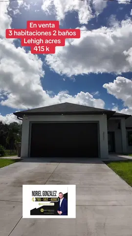 Propiedad en venta Lehigh acres #norielgonzalezrealtor #parati #fy #casapropia #ayuda 