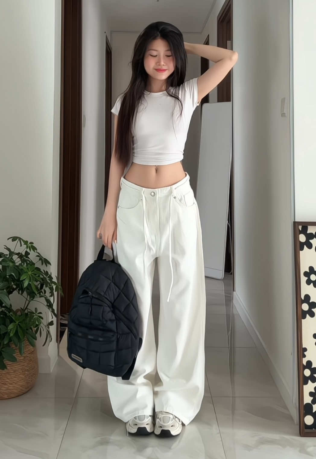 Nhiều khi mấy cái đơn giản lại gất xinh hihi #xuhuong #TikTokFashion #outfit #fpy #outfitideas 