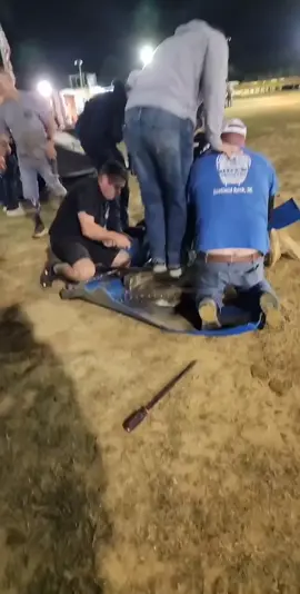 How many guys does it take to fix one late model nose? Apparently alot😂🤣. #latemodel #dixieland #dirtracing #racing #menatwork 