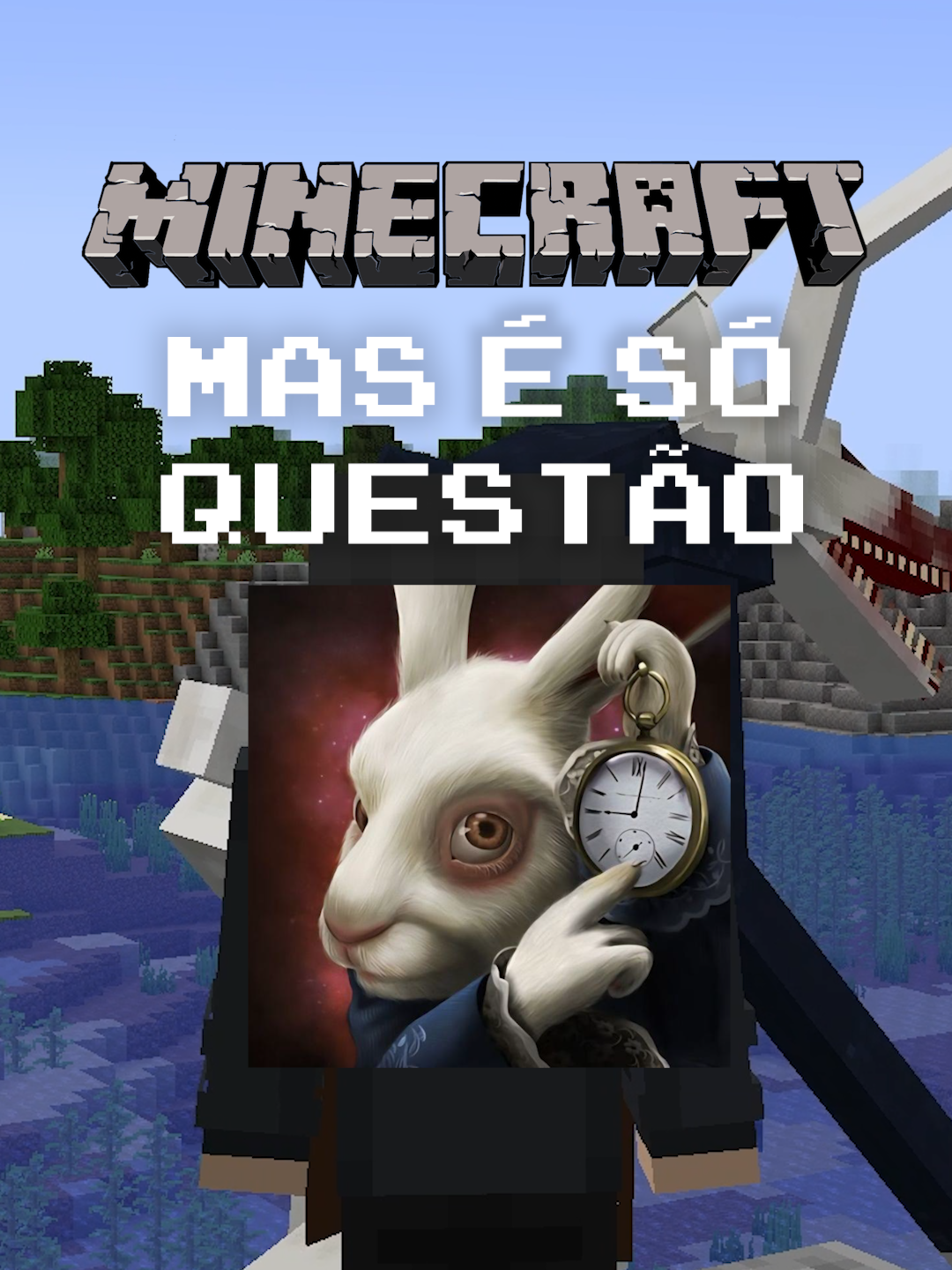 Minecraft mas é só questão de tempo | ib: duck #Minecraft #fyp #foryoupage