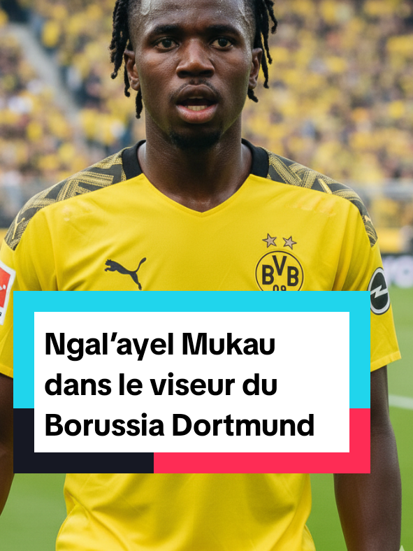 Ngal’ayel Mukau dans le viseur du Borussia Dortmund ! #Mukau #BorussiaDortmund #LOSC #Transfert #Bundesliga