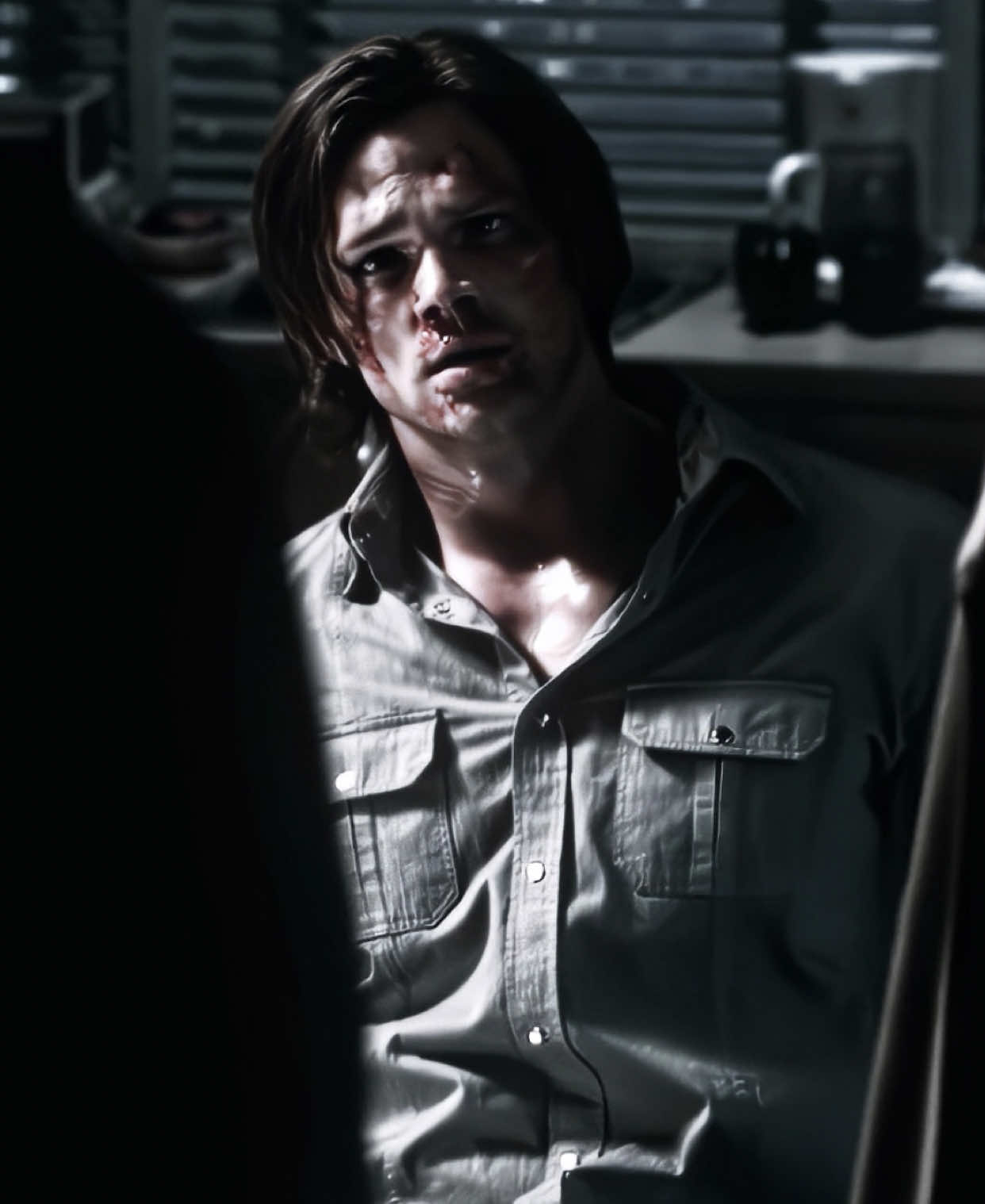 he might be soulless but still has that cvnt in him  | cc orphic scp sirespn_packs |  #samwinchester #samwinchesteredit #supernatural #supernaturaledit #fyp soulless sam edit jared padalecki edit spn edit 