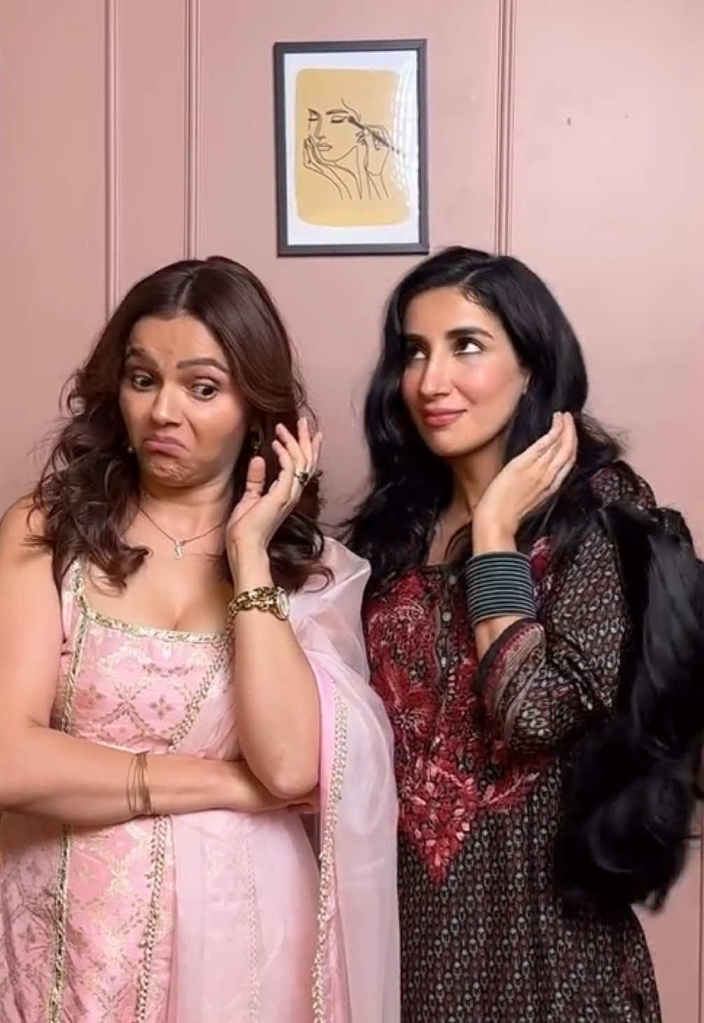 Literally nobody's gonna know Ft. our favourite @rubinadilaik & Halo Hair extentions #hairextensions #hairtopper #dubaihair #hair #hairstyle 