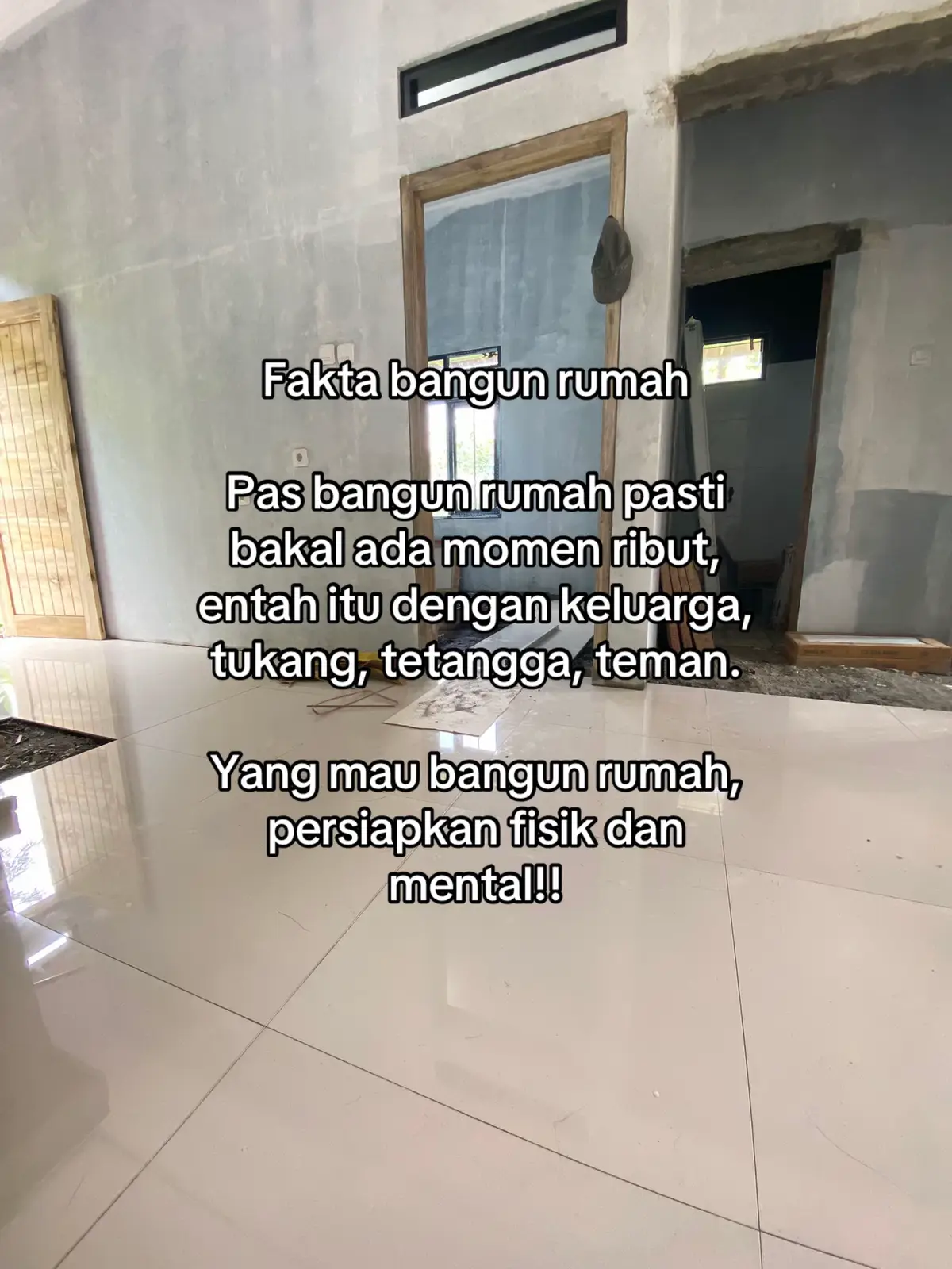 Menguras energi banget ya Allah😭#fyp #rumahminimalis #ai #gemini #faktabangunrumah 