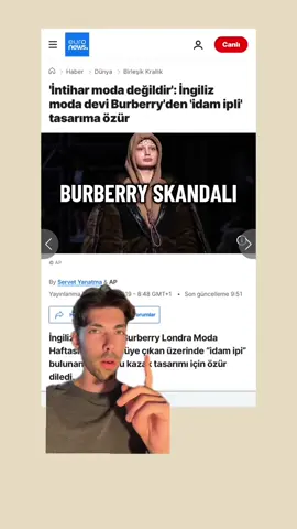 Tüyler ürpertici bir lüks moda skandalı.. Siz ne düşünüyorsunuz? #burberry #fyppppppppppppppppppppppp 