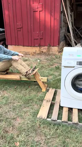 Off grid washing machine