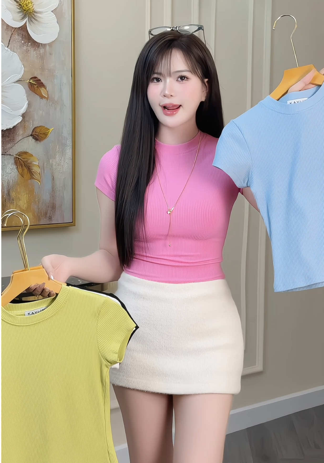 Áo thun nữ KAYLIN form Baby Tee #champhanriview #aothun 