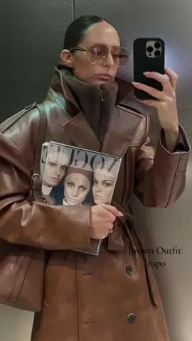 Brown outfit inspo #fallfashion #brownoutfit #falloutfit #streetwear #streetwearstyling 