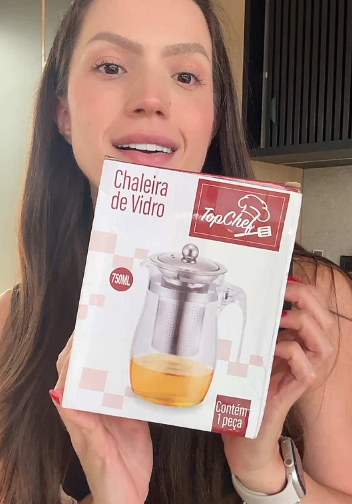 Eu amo fazer chás todos os dias! Olha essa chaleira que coisa linda e prática 🫖🫶🏻 #ttkshop #tiktokshop #chá #emagrecimento #cozinhatiktok 