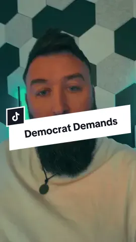 Democrat Demands For Opening The Government Back Up. 
