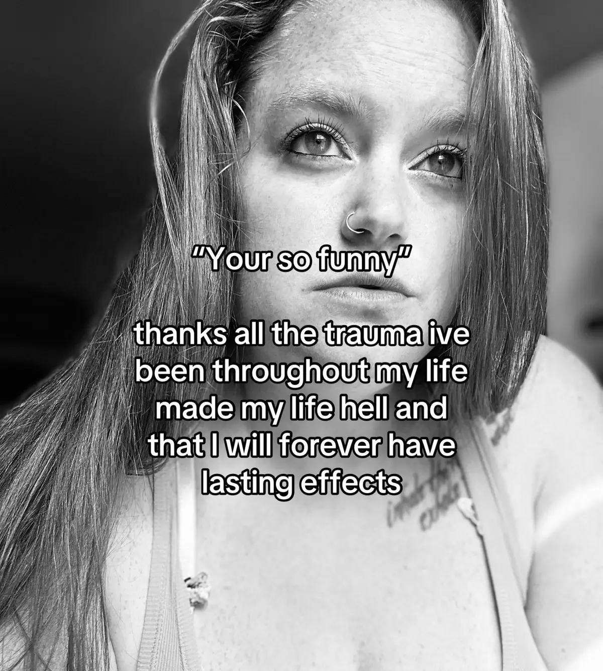 I’ve been through sexual, physical, emotional and mental abuse. Plus someone close to me dying. Having bad betrayal with people I was supposed to trust. Family is broken. I have bpd, anxiety, depression, isolation, ptsd. #MentalHealth #foryoupage #traumatok #mentalhealthmatters #trauma 