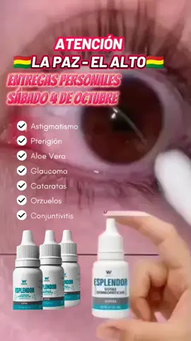 #cataratas #glaucoma #carnosidad #ojosrojos #bolivia🇧🇴 