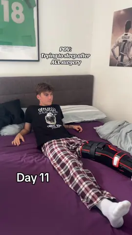 Anyone else with this struggle? #surgeryrecovery #acl #sleep #injured #athletelife 