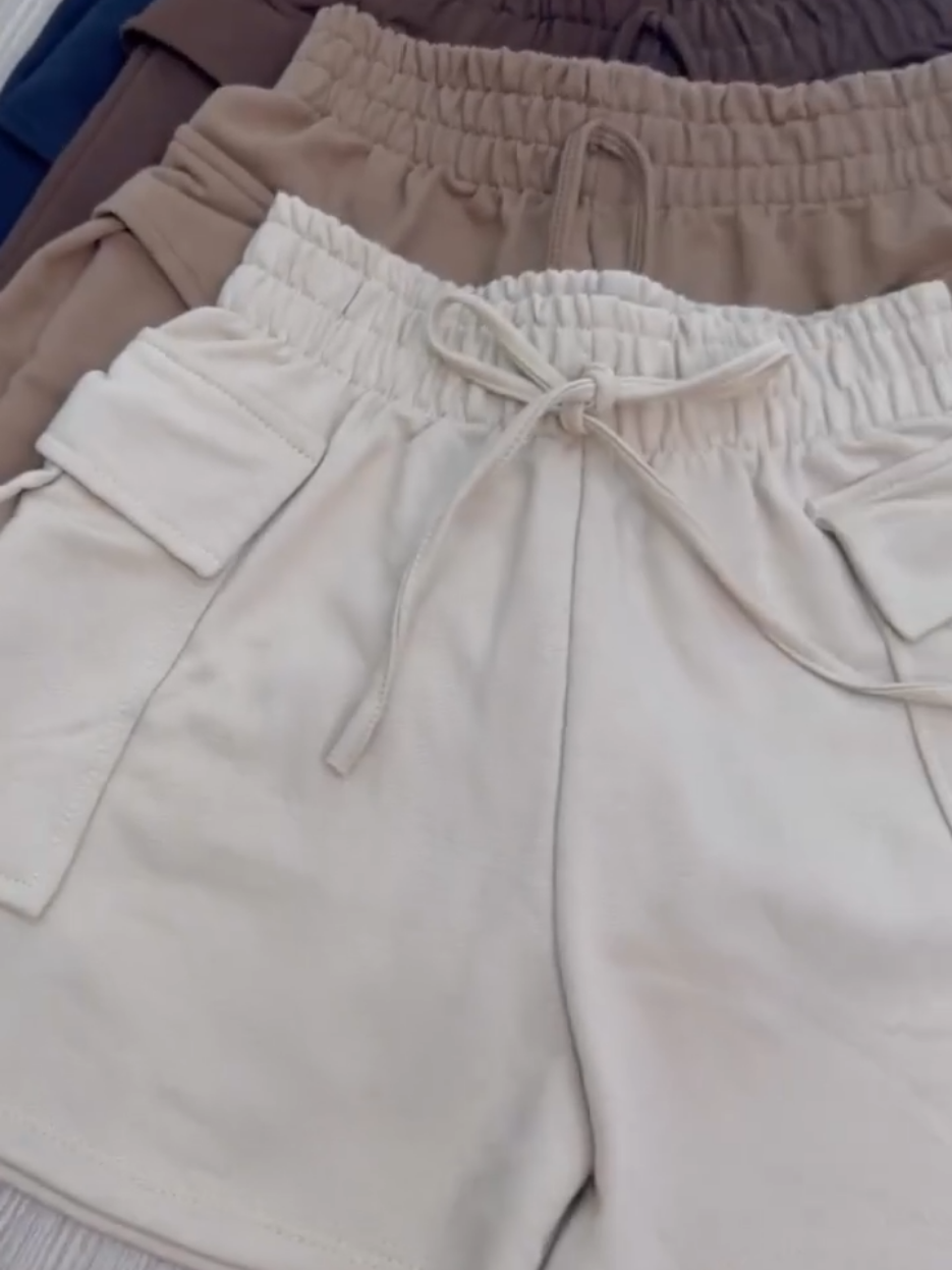 Short Cargo Feminino Moletom Moletinho Shortinho Soltinho Confortável Algodão. ID: ALH-WWF-KXL Comente eu quero que mando o link. #moda #blusafeminina #shorts #modatiktok #tendencia 