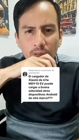 Respuesta a @opinador26 Cargador de 67W para varios dispositivos Android #android #cargador #cargarapida 