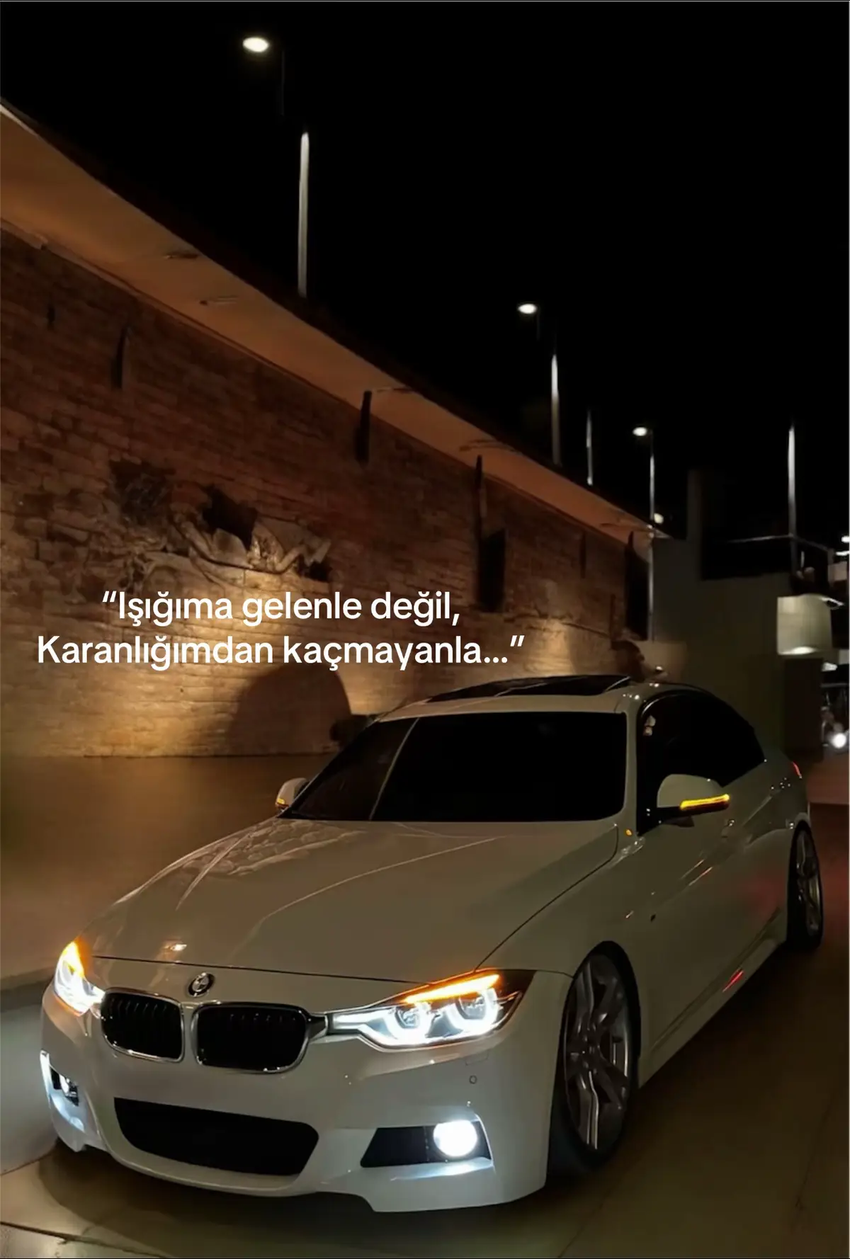 #ACA154💕💕 #BMW #f30 #320i #gece 