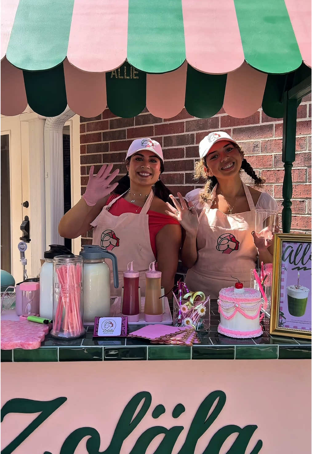 cutest birthday event 🎉 #birthdaymatcha #matcha #matchacart #ceremonialmatcha #SmallBusiness 