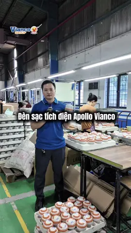 Đèn sạc tích điện apolo Vianco - cứu tinh mỗi khi mất điện 🔋#vianco #bongden #xuhuong #dentichdien 