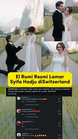 TERBARU !! EL RUMI RESMI MELAMAR SYIFA HADJU #foryou #terbaru #elcipa 