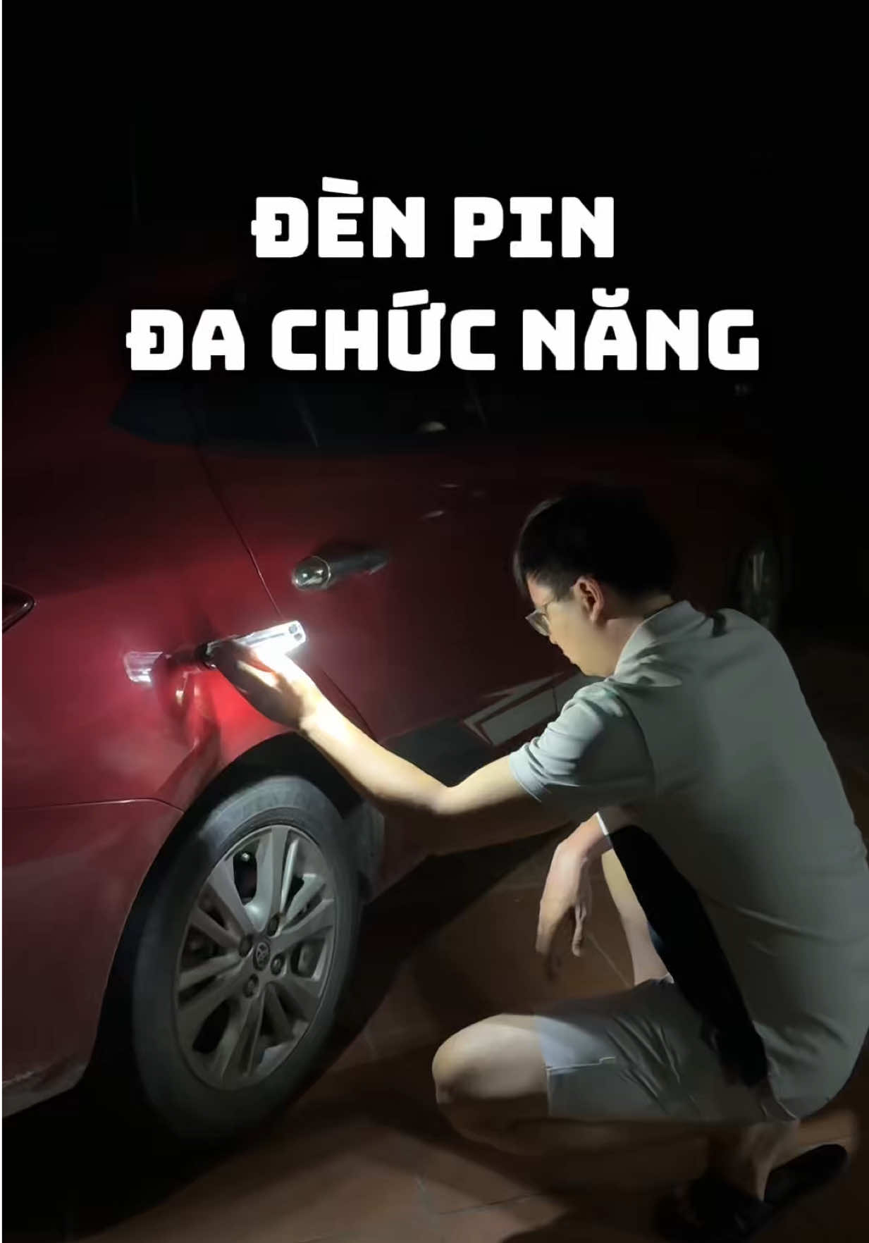 Đèn pin tích hợp nhiều chức năng nên dự phòng ở ô tô hay đi trời tối thì ok #linhdungroi #denpinsieusang #denpinsinhton #denpin 