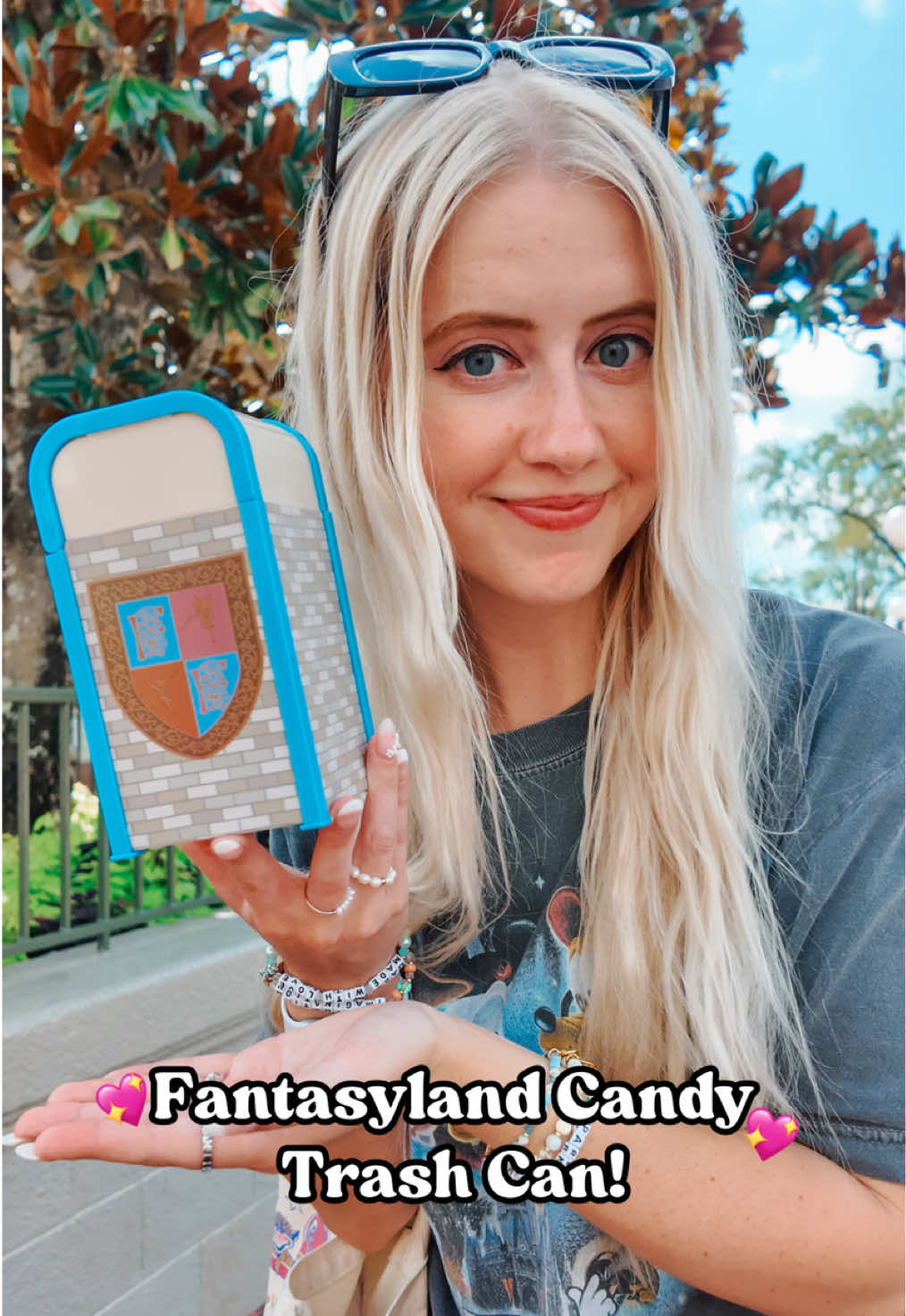 Getting this excited about a miniature trash can is peak Disney adult behavior and I’m okay with it 😌 #disneyparks #disneycreator #waltdisneyworld #disneymerch 