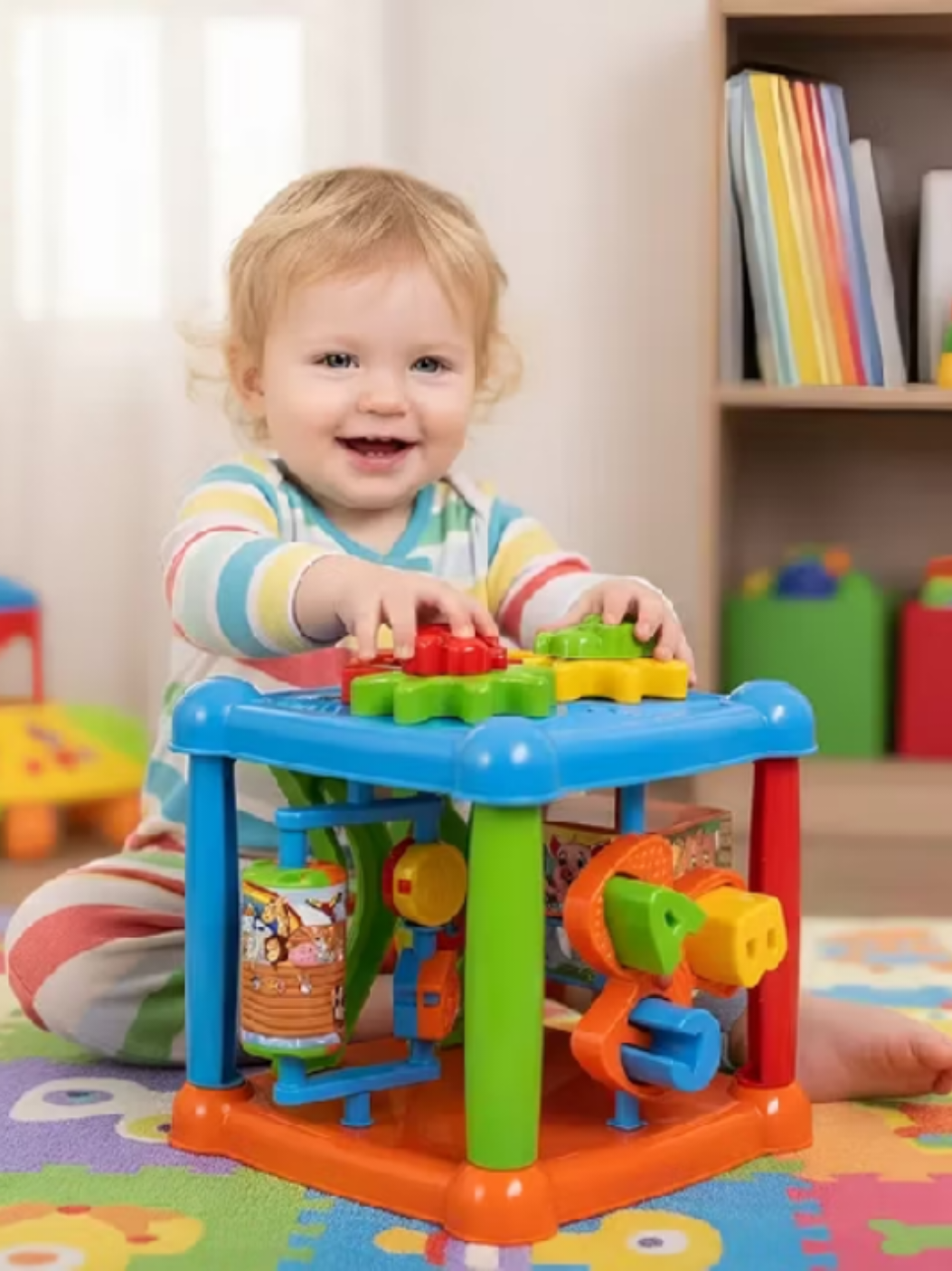 Dê uma olhada em Brinquedo de Menino Blocos Interativos Educativo Letras e Peças Interativas Para Desenolvimento Infantil 166. Dias das crianças chegando... 🔗Link nos comentários 👇🏼  #diversaogarantida  #diasdascriancas  #crianças  #brinquedoseducativos 
