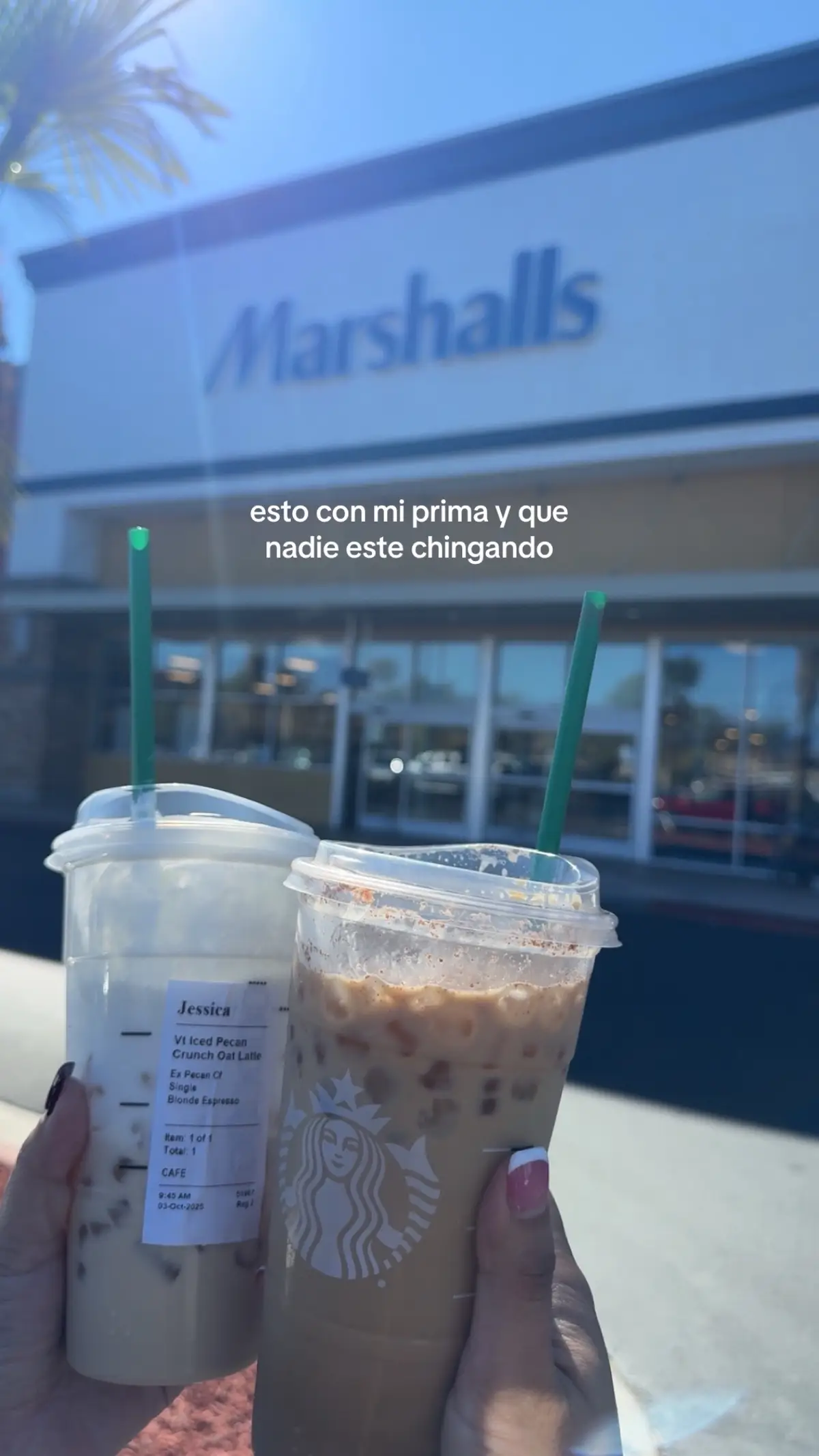 #starbucks #marshalls #shopping 