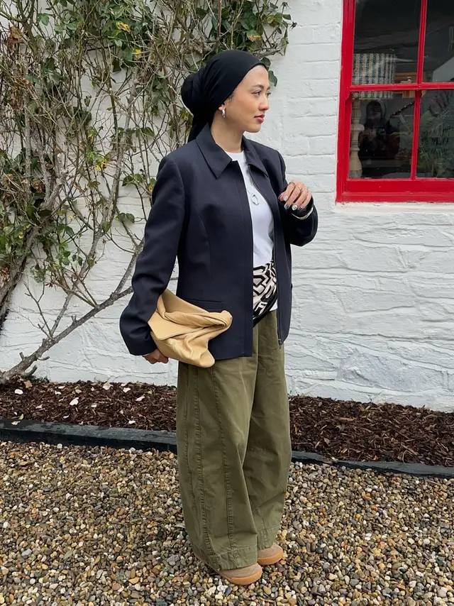 my lazy outfit kind of day #outfit #fashion #modestfashion #hijabi #fyp 