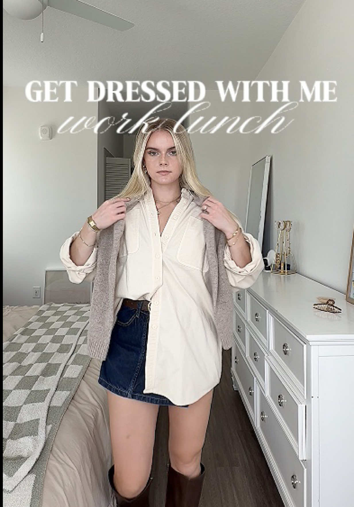 So happy it’s finally cooling down here in Florida so I can wear layers #fallfashion #outfitoftheday 