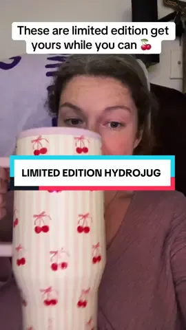 Get it while you can!! #hydrojug #hydrojugtumbler 