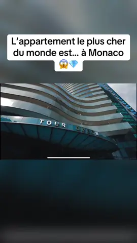Un penthouse avec piscine suspendue, toboggan et vue sur   Monaco… 300M€ #luxe #monaco #Insolite #fr 